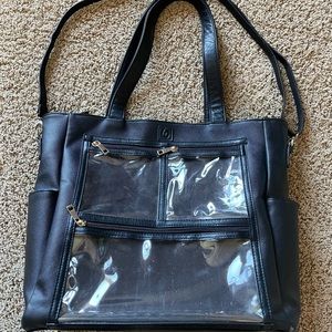 Lucky 7 Presentation Tote, Black